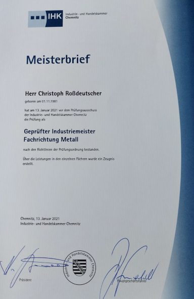 Meisterbrief